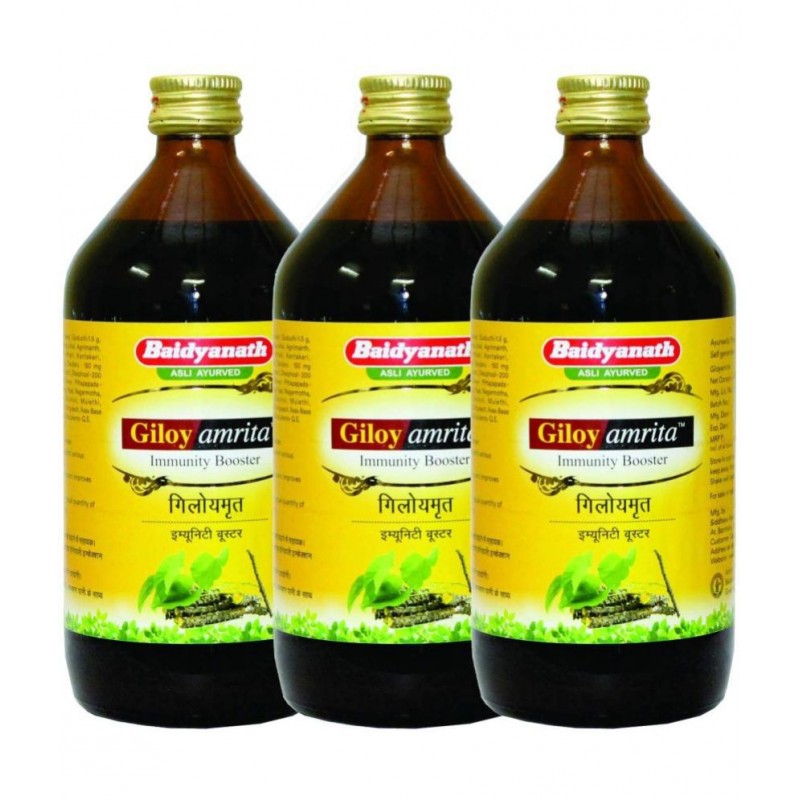 Baidyanath Giloyamrit Liquid 450 ml Pack of 3