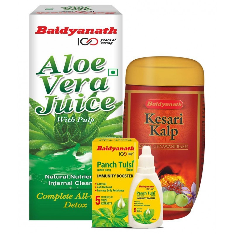 Baidyanath Healthy Gift Pack Liquid 1 kg Pack of 3