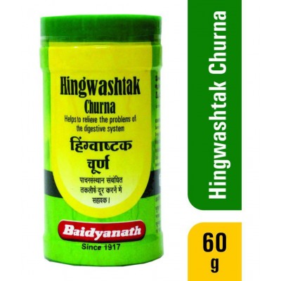 Baidyanath Hingwashtak Churna Powder 60 gm Pack of 3