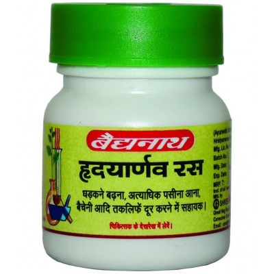 Baidyanath Hridayarnava Ras Tablet 80 no.s Pack Of 1