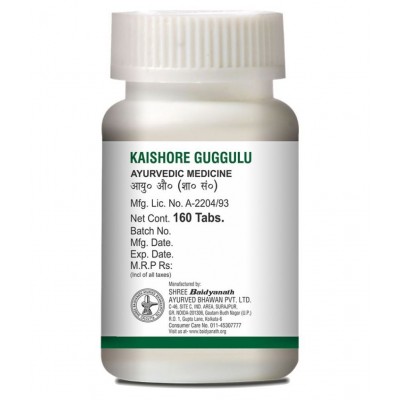 Baidyanath Kaishore Guggulu | (160 Tablets) Tablet 160 no.s