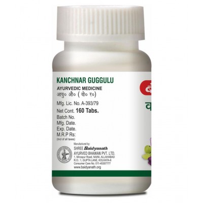Baidyanath Kanchnar Guggulu (160 Tablets) Tablet 160 no.s