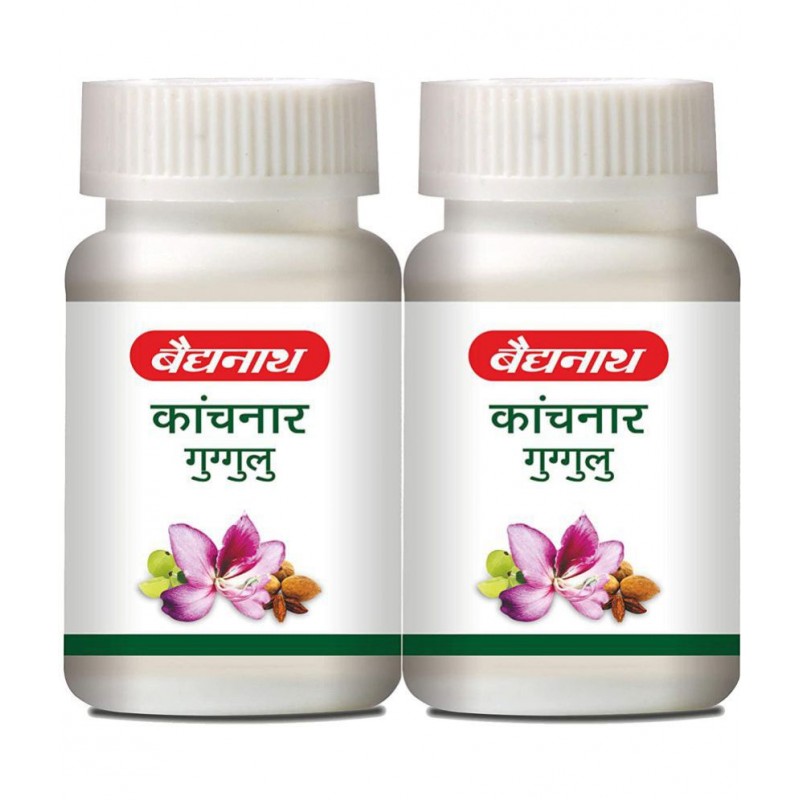 Baidyanath Kanchnar Guggulu Tablet 80 no.s Pack Of 2