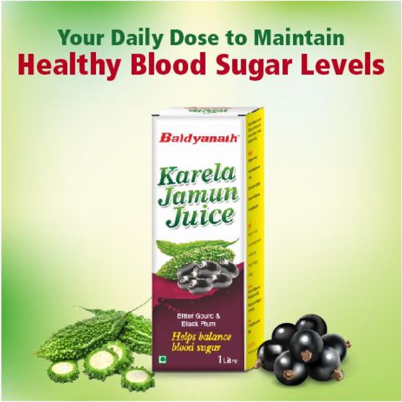 Baidyanath Karela Jamun Juice 1L Liquid 1000 ml Baidyanath Karela Jamun Juice 1L Liquid 1000 ml