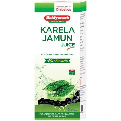 Baidyanath Karela Jamun Juice ,Madhumehari Granules Liquid 2 gm