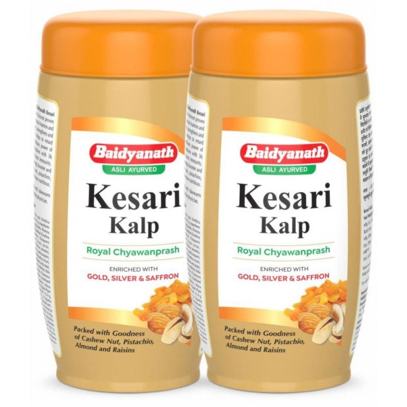 Baidyanath Kesari Kalp Chyawanprash 1kg Paste 1 kg Pack Of 2