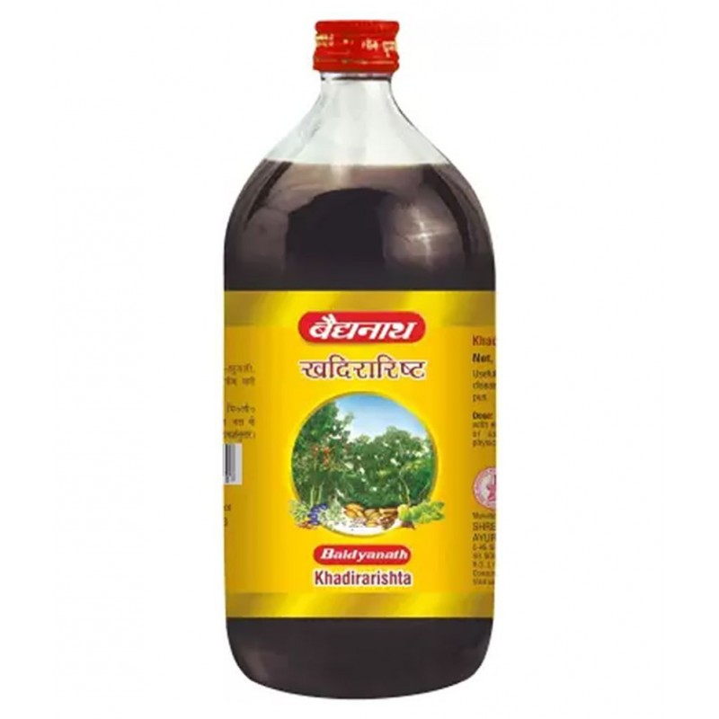 Baidyanath Khadirarishta-(450 ml, Pack of 2) Liquid 450 ml