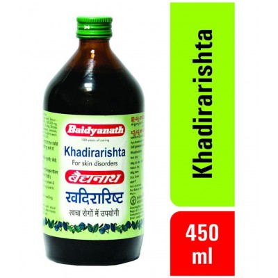 Baidyanath Khadirarishta Liquid 450 ml Pack Of 2