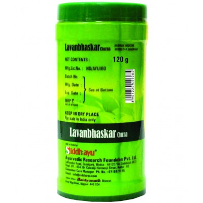 Baidyanath Lavanbhaskar Constipation Powder (Pack Of 2)