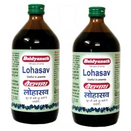Baidyanath Lohasav Liquid Increases hemoglobin 450ml (Pack Of 1)