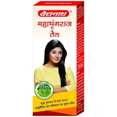 Baidyanath Maha Bhringraj Hair Oil Ayurvedic Oil 200 ml Pack Of 1