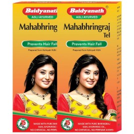 Baidyanath Mahabhringraj Hair  Oil 100ml (Pack Of 2)