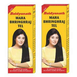 Baidyanath Mahabhringraj Oil 100ml (pack of 02) Oil 100 ml Pack of 2