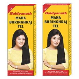 Baidyanath Mahabhringraj Oil 50ml (pack of 02) Oil 50 ml Pack of 2