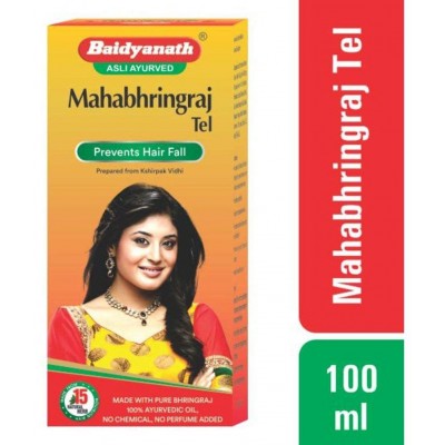 Baidyanath Mahabringraj Hair Oil 100ml (Pack Of 1)