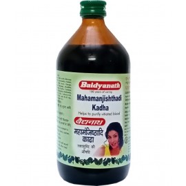 Baidyanath Mahamanjisthadi Skin Kadha 450ml Liquid (Pack of 3)
