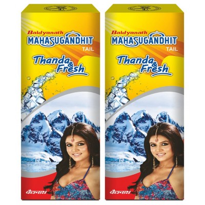 Baidyanath Mahasugandhit Tail | PO2 - (200 ml) Liquid 100 ml Pack of 2