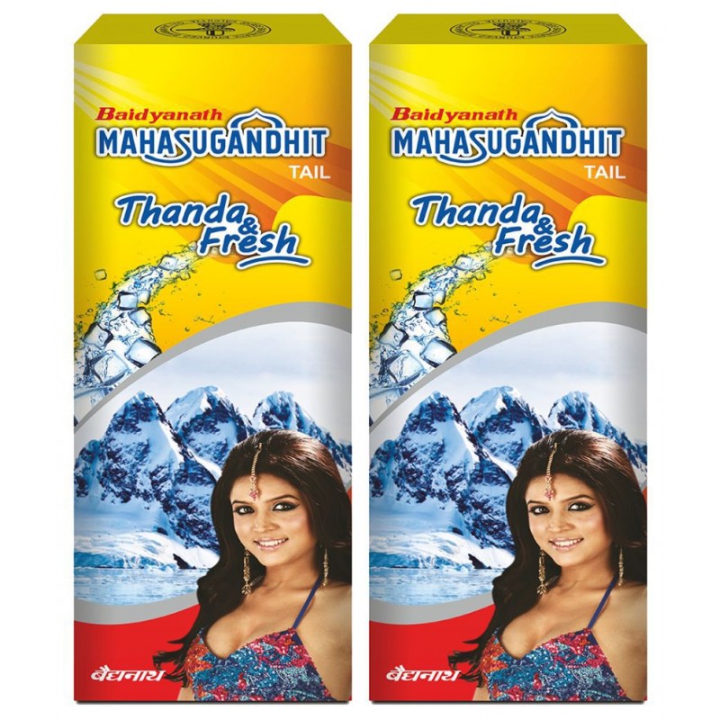 Baidyanath Mahasugandhit Tail | PO2 - (200 ml) Liquid 100 ml Pack of 2