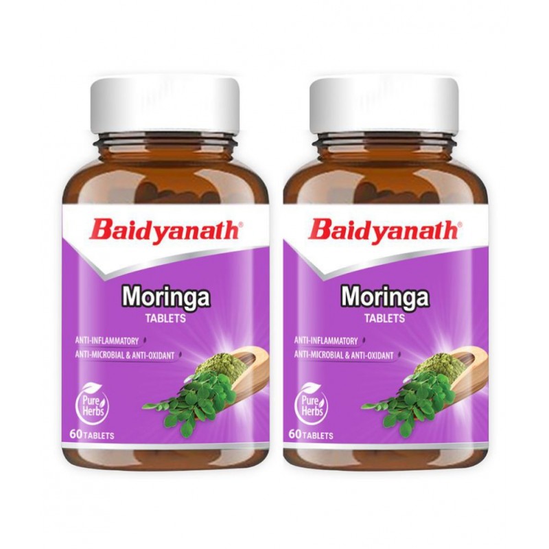 Baidyanath Moringa Tablets | 120 Tablets Tablet 120 no.s