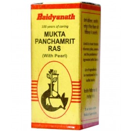 Baidyanath Muktadi Bati with Gold & Pearl Tablet 10 no.s Pack of 1