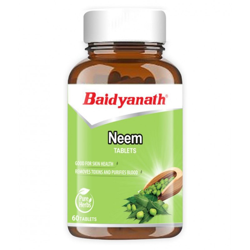 Baidyanath Neem Tablets- 60 Tablets Tablet 60 no.s