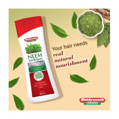 Baidyanath Neem and Nutgrass Hair Shampoo Liquid 200 gm