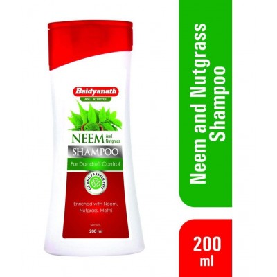 Baidyanath Neem and Nutgrass Hair Shampoo Liquid 200 gm