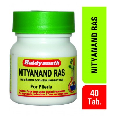 Baidyanath Nityaanad ras 40 Tablet  (Pack Of 2)