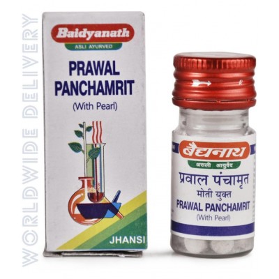 Baidyanath PRAVAL PANCHAMRIT MOTI YUKT 10 TABS (PACK OF 3)