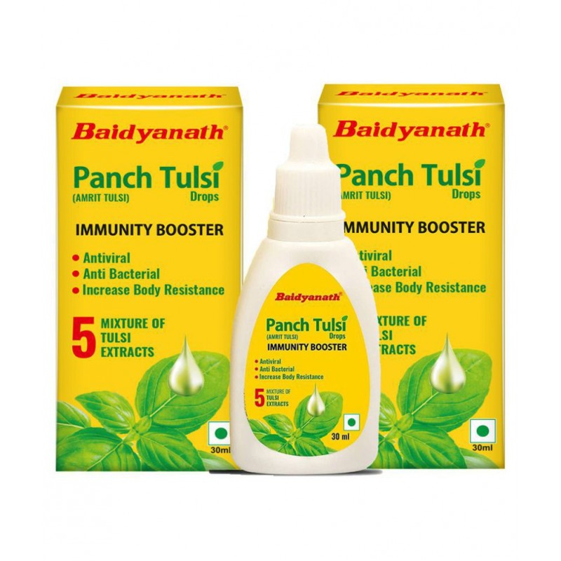 Baidyanath Panch (Amrit) Tulsi Drops (60 ml) Liquid 60 ml