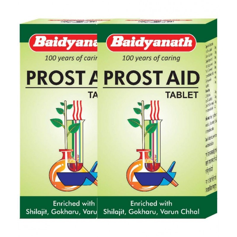 Baidyanath Prostaid Urinary Track Infection Tablet 50 gm Pack Of 2