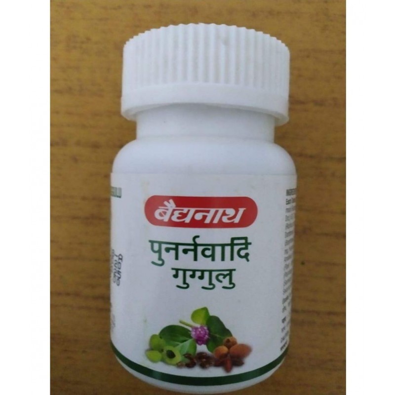 Baidyanath Punarnavadi Guggulu Tablet 80 no.s Pack Of 2