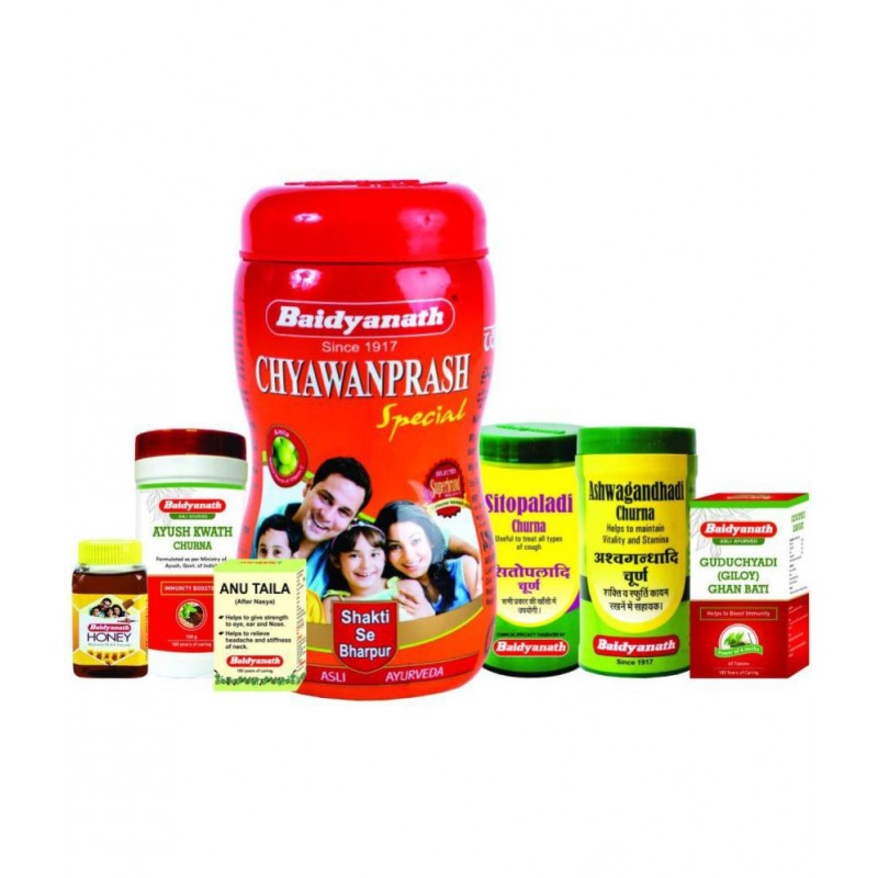Baidyanath Regular Immunity Kit Liquid 1 kg Pack Of 2