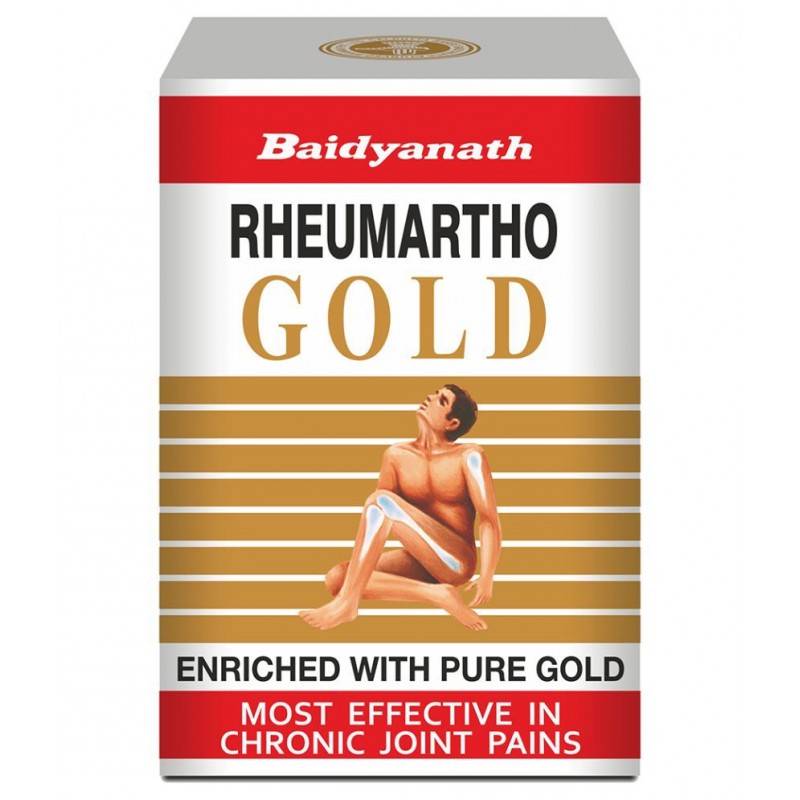 Baidyanath Rheumartho Gold, Enriched with Pure Gold Capsule 30 no.s Pack Of 1
