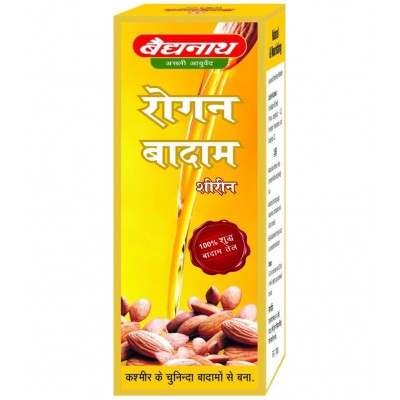 Baidyanath Rogan Badam  Almond Oil 25 ml Pack of 3