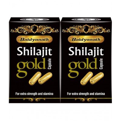 Baidyanath SHILAJIT GOLD 20 CAPSULE PACK OF 2