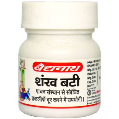 Baidyanath Shank Bati 40 Tablet (Pack Of 3)