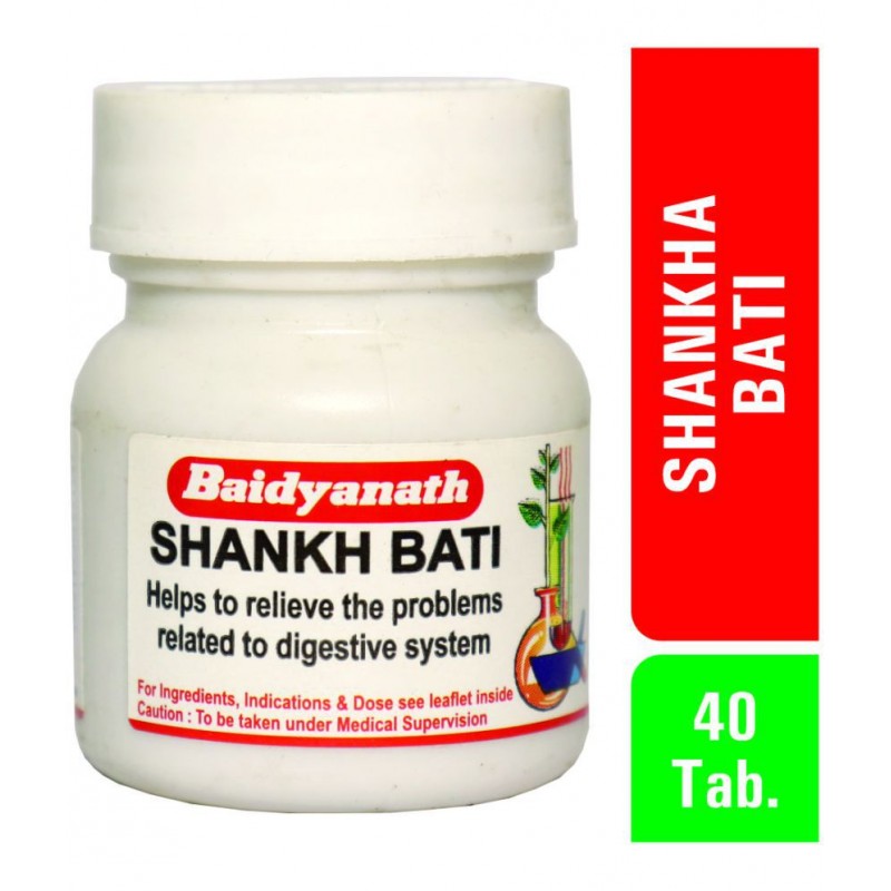 Baidyanath Shank Bati 40 Tablet (Pack Of 3)
