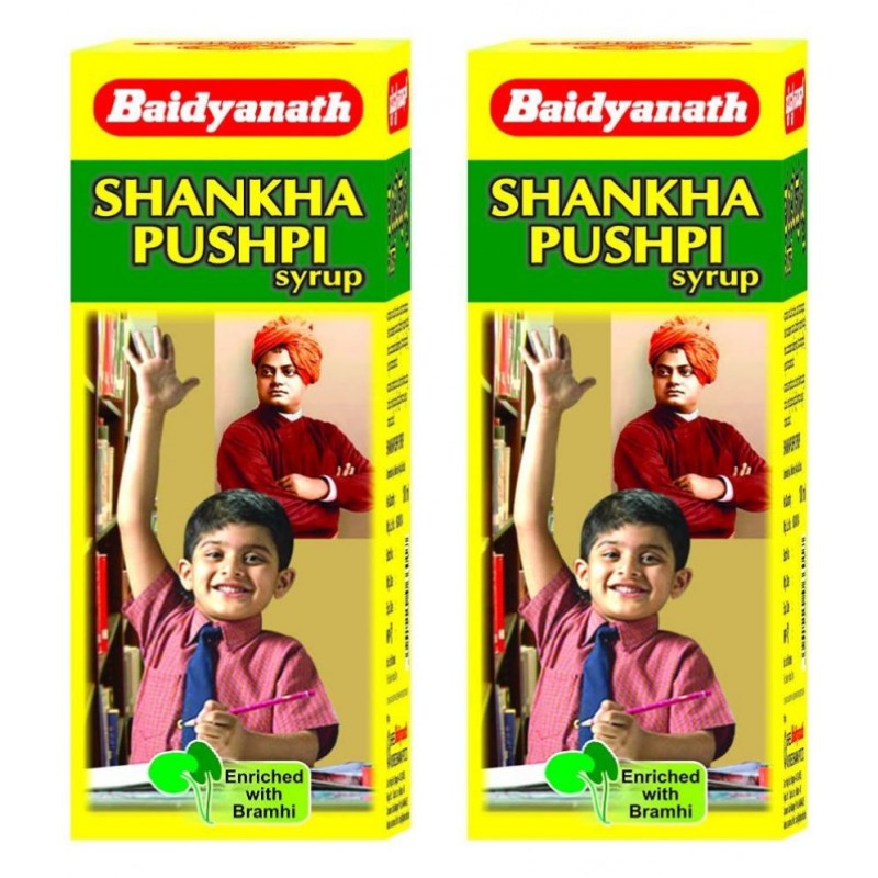 Baidyanath Shankhapushpi Syrup Improve Memory 100 ml Pack Of 2 Baidyanath Shankhapushpi Syrup Improve Memory 100 ml Pack Of 2