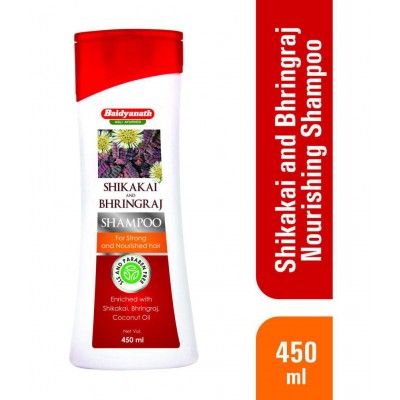 Baidyanath Shikakai and Bhringraj Shampoo Liquid 450 ml