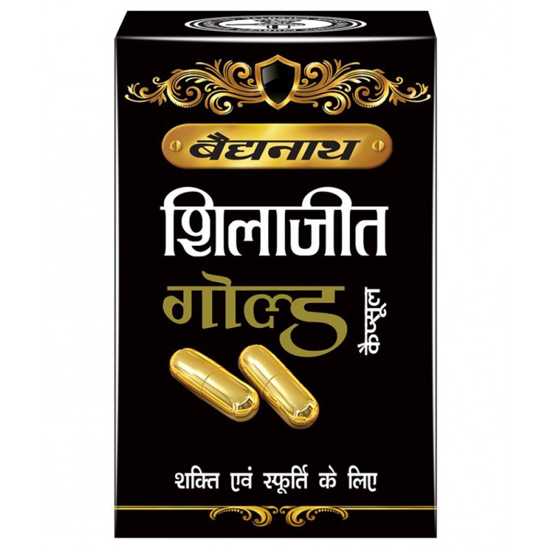 Baidyanath Shilajit Gold- (20 Capsules) Capsule 20 no.s Pack of 1