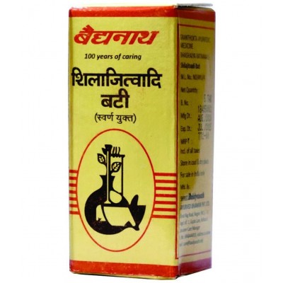 Baidyanath Shilajitvadi Bati with Gold Tablet 5 no.s Pack of 1