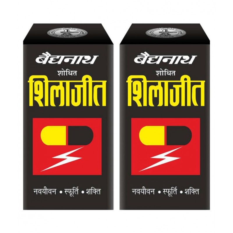 Baidyanath Shodhit Shilajit | (60 Capsules) Capsule 60 no.s