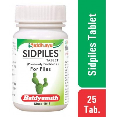 Baidyanath Sidpiles  Tablet 25 no.s Pack Of 1