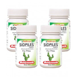 Baidyanath Sidpiles  Tablet 25 no.s Pack Of 4