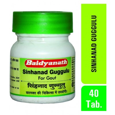 Baidyanath Sinhanad Guggulu Tablet 40 no.s Pack of 1