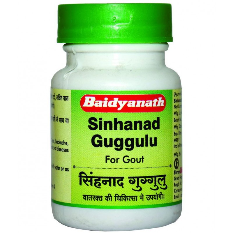 Baidyanath Sinhanad Guggulu Tablet 80 no.s Pack Of 1