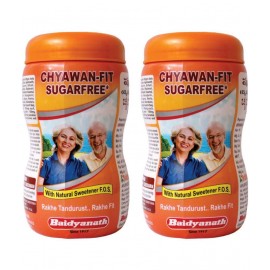 Baidyanath Sugarfree Chyawan Fit  Paste 1 kg Pack Of 2