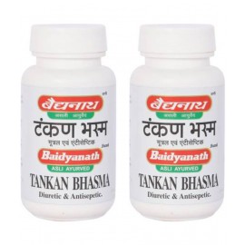 Baidyanath Tankan Bhasma for Diuretic & Antisepetic Powder 15 gm Pack Of 2