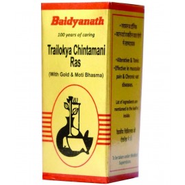 Baidyanath Trailokyachintamani Ras Smy Tablet 10 no.s Pack of 1